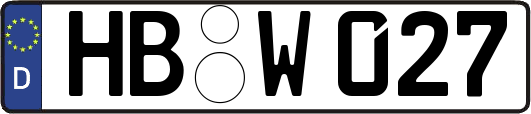HB-W027