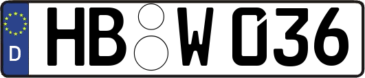 HB-W036