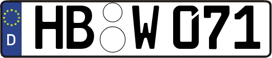 HB-W071