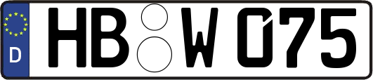 HB-W075