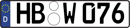 HB-W076