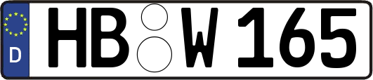 HB-W165
