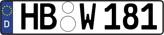 HB-W181