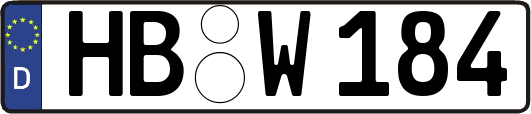 HB-W184