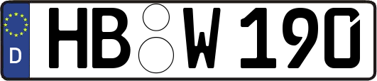 HB-W190