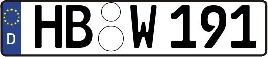 HB-W191