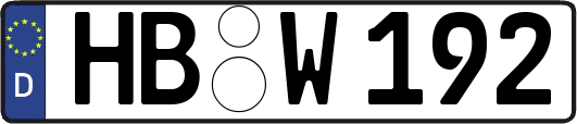 HB-W192