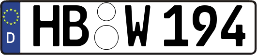 HB-W194