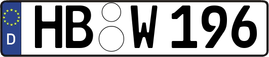 HB-W196