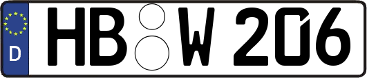 HB-W206