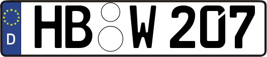 HB-W207