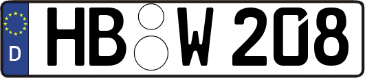 HB-W208