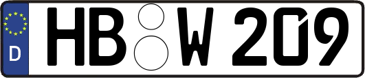 HB-W209