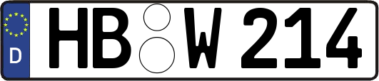 HB-W214