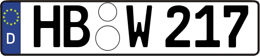 HB-W217