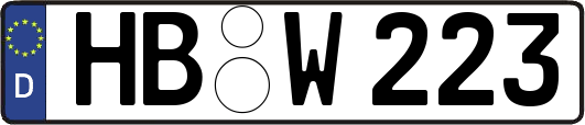 HB-W223