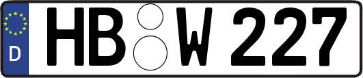 HB-W227