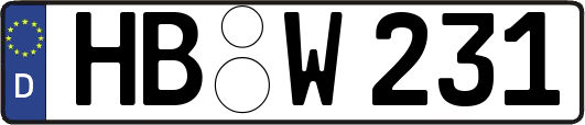 HB-W231
