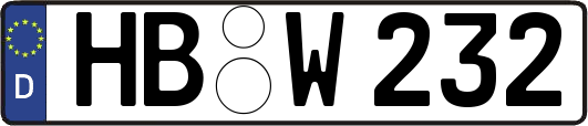 HB-W232