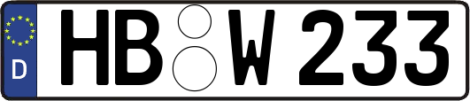 HB-W233