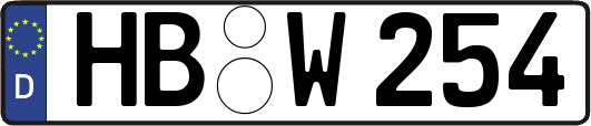 HB-W254