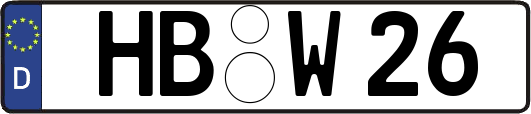 HB-W26