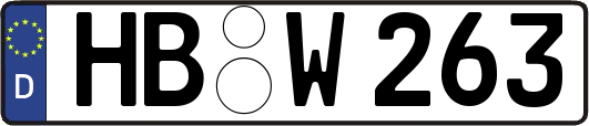 HB-W263