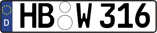 HB-W316