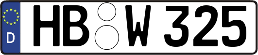 HB-W325