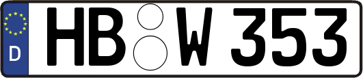 HB-W353