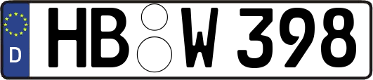 HB-W398