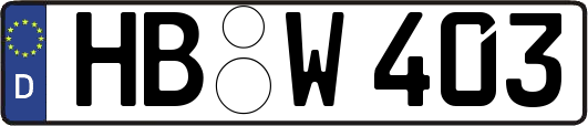 HB-W403