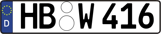 HB-W416