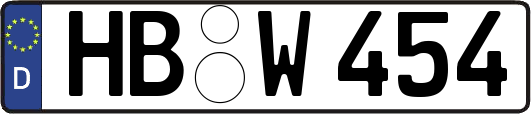 HB-W454