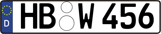 HB-W456