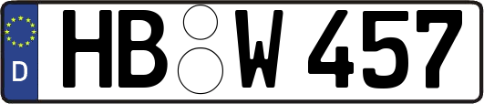 HB-W457