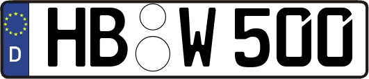 HB-W500