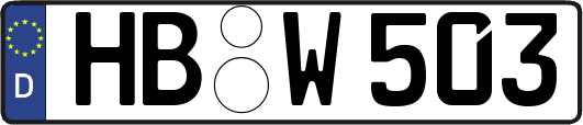 HB-W503