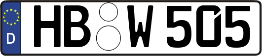 HB-W505