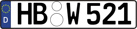 HB-W521