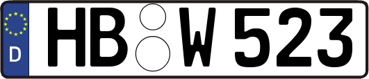 HB-W523
