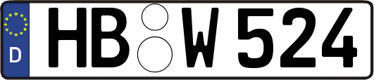 HB-W524
