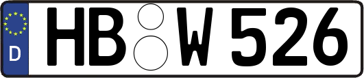 HB-W526