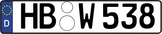HB-W538