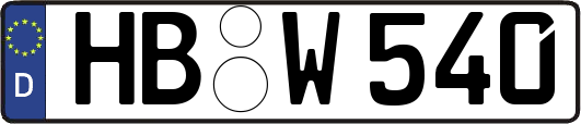 HB-W540