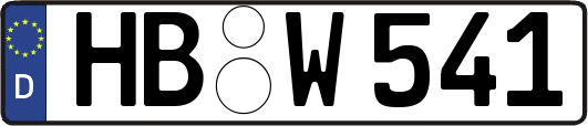 HB-W541