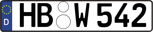 HB-W542