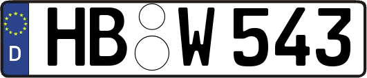 HB-W543
