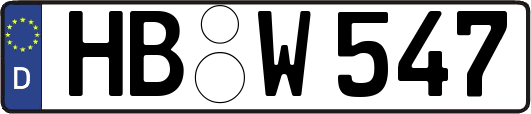 HB-W547