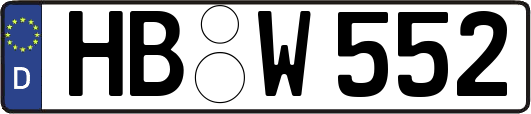 HB-W552